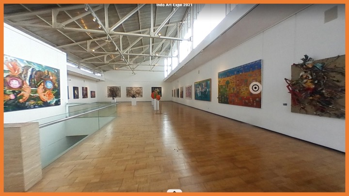 Virtual Exhibition : Indonesia Art Expo di Sangkring Art Space
