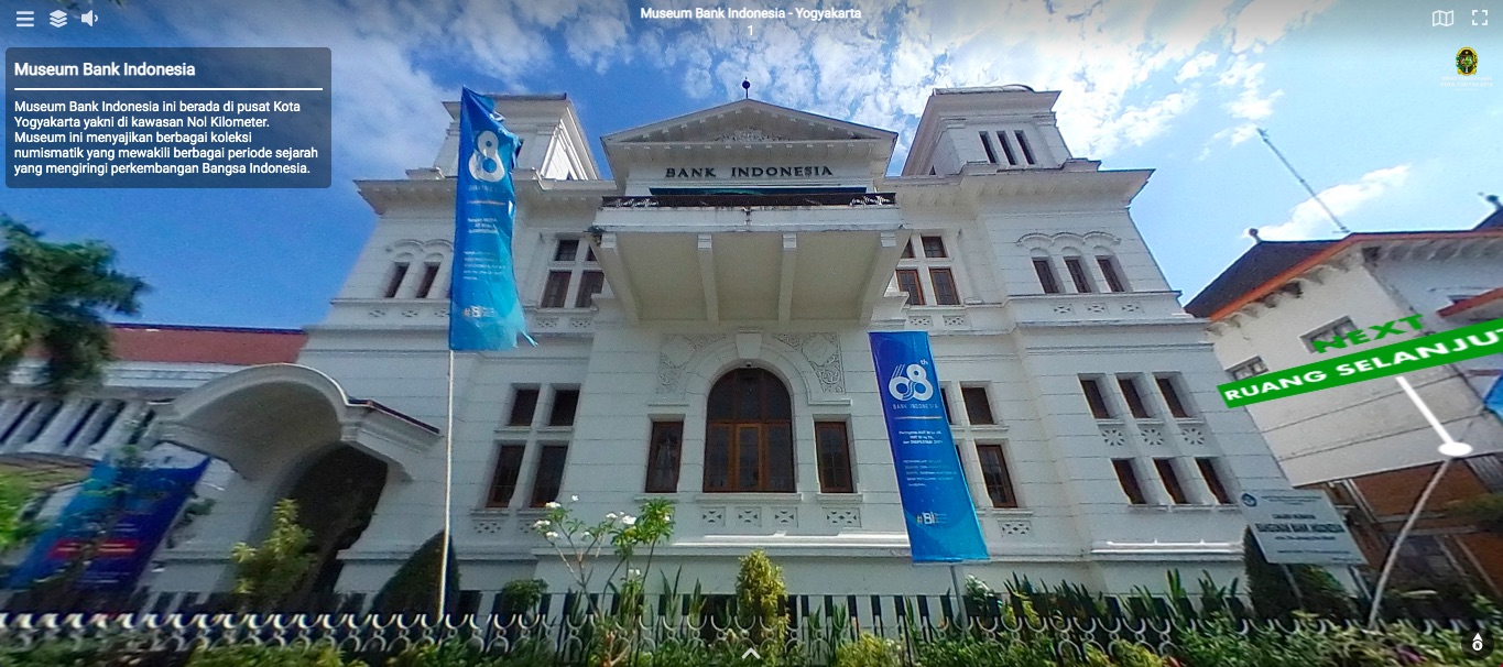 VIRTUAL TOUR 360 : Museum Bank Indonesia, Yogyakarta